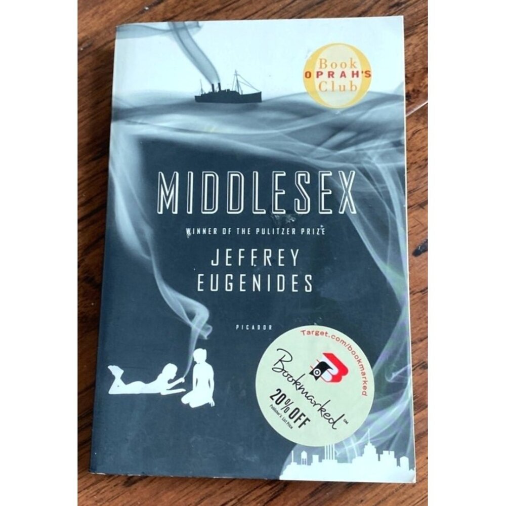 Middlesex By Jeffrey Eugenides Paperback Oprahs Book Club Pulitzer‎ Prize Winner
